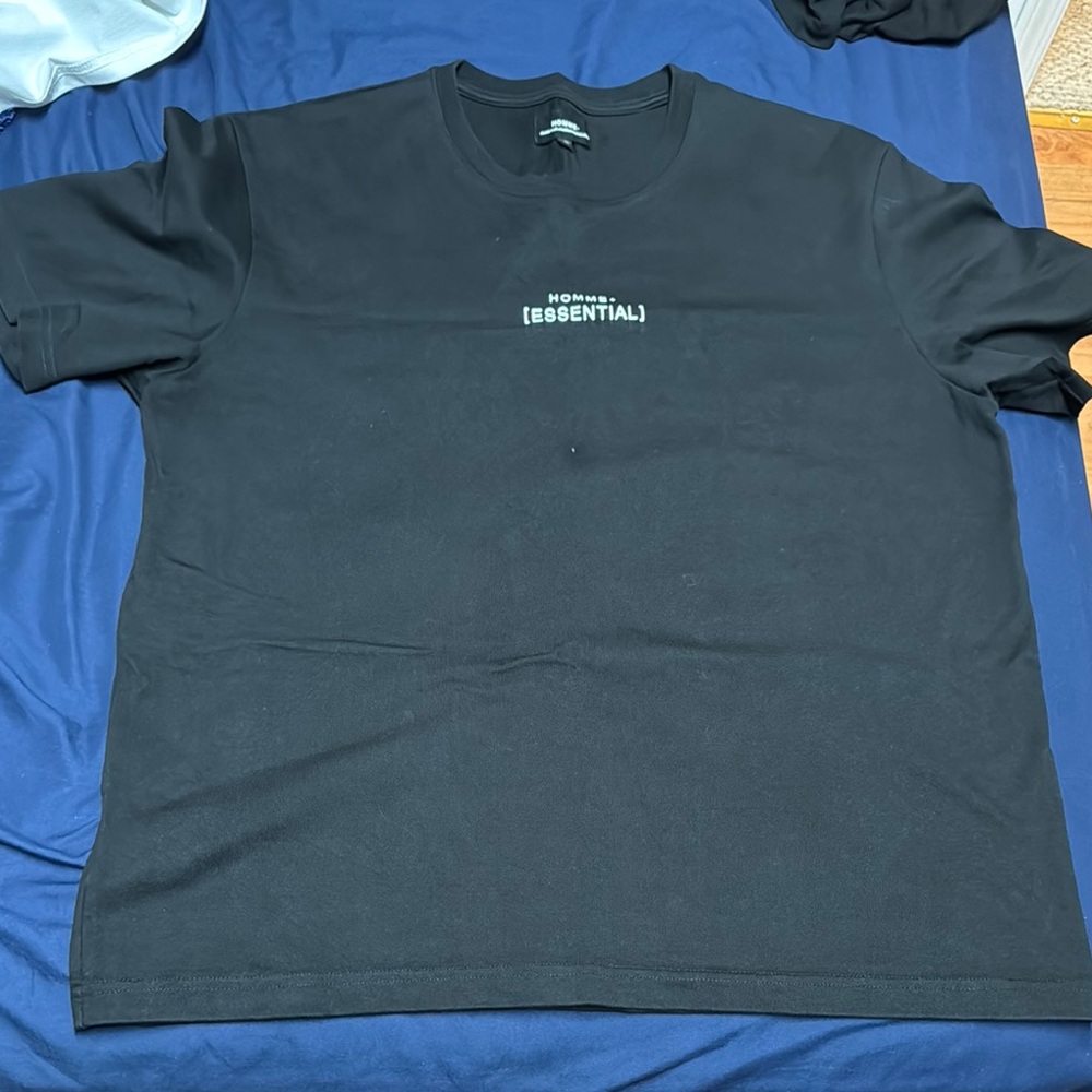 HOMME Essential heavy cotton t-shirt